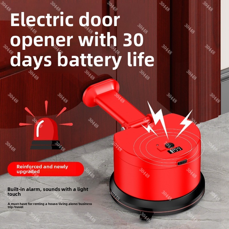 Home Security Device - Портативный дверной стопор-сигнализация: клиновидный замок для