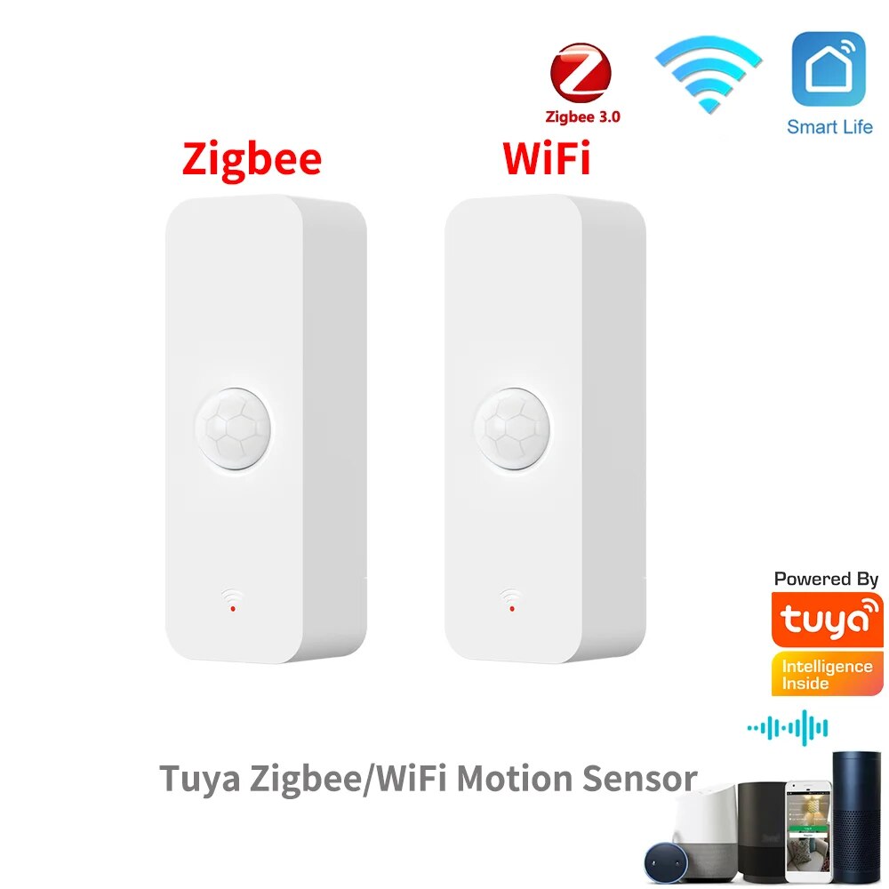 Home Security Alexa - Tuya WiFi Zigbee PIR датчик движения