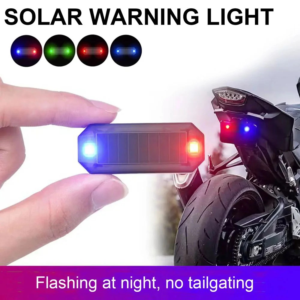 Solar Security Light - Мини-светодиодный автомобильный сигнальный светильник на солнечной