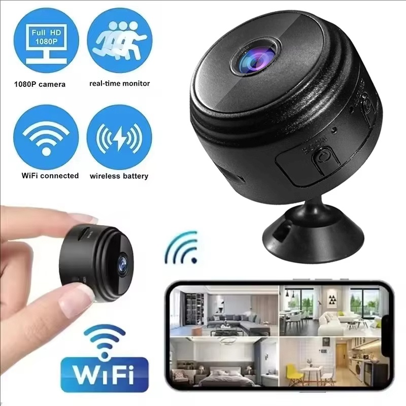 Home Security Video - Мини-камеры A9 1080P WiFi, умные камеры