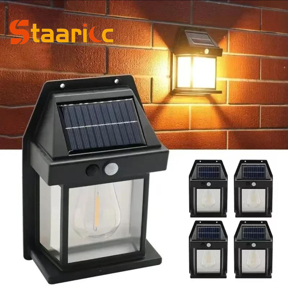 Solar Security Light - Уличный солнечный настенный светильник с датчиком