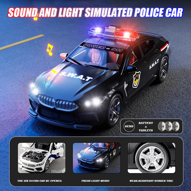 Home Security Police - Модель полицейской машины BMW M8 в