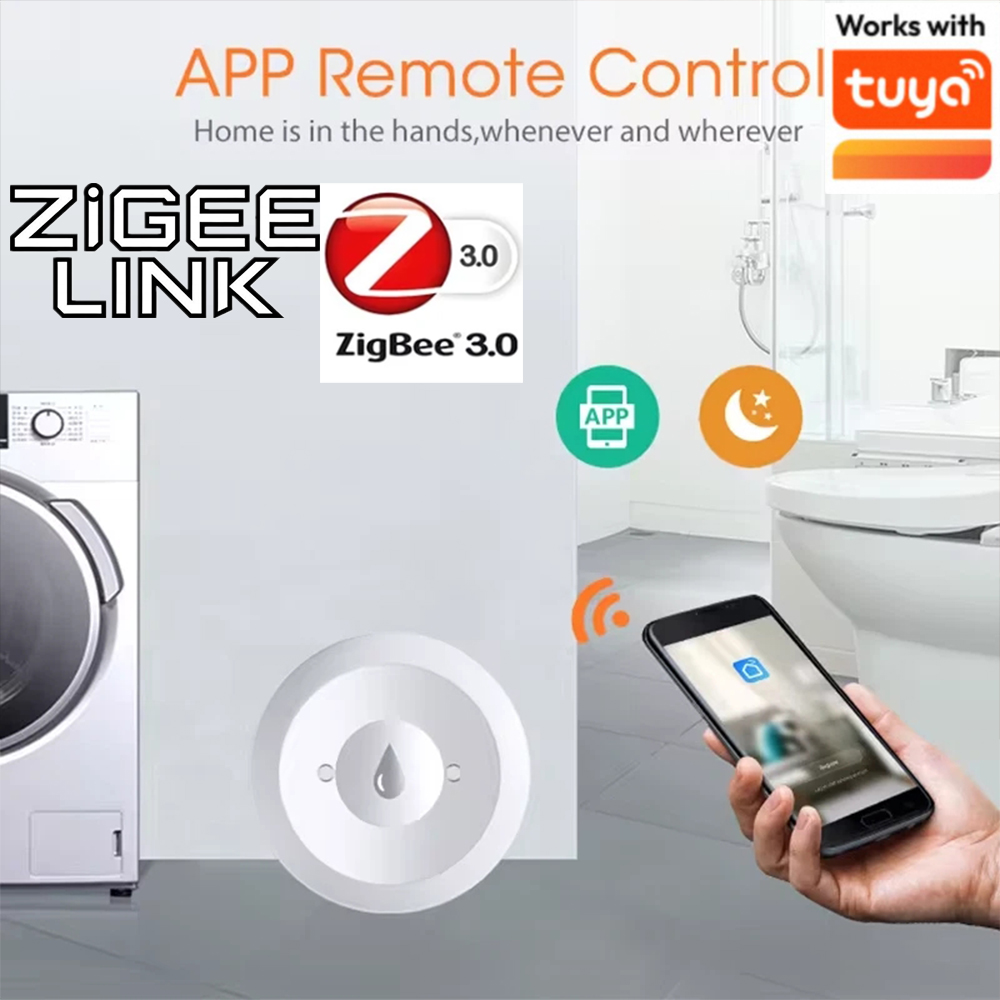 Home Security Alexa - Датчик утечки воды Tuya ZigBee 3.0,