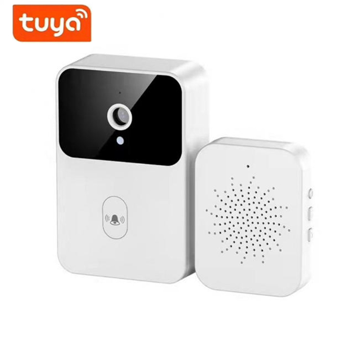 Home Security Video - Беспроводной дверной звонок Wi-Fi Tuya, уличная
