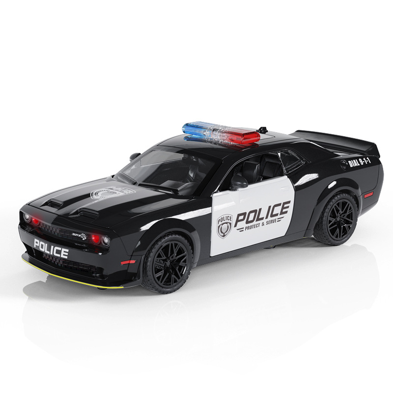 Home Security Police - Модель полицейской машины Hellcat 1:32, красная,