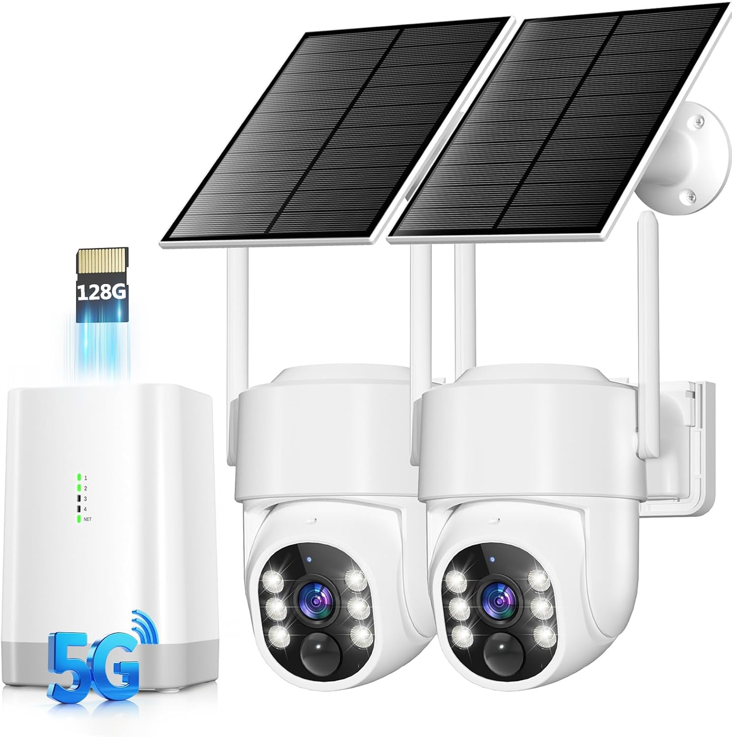 Home Security Cameras No Subscription - Беспроводные уличные камеры видеонаблюдения на солнечной