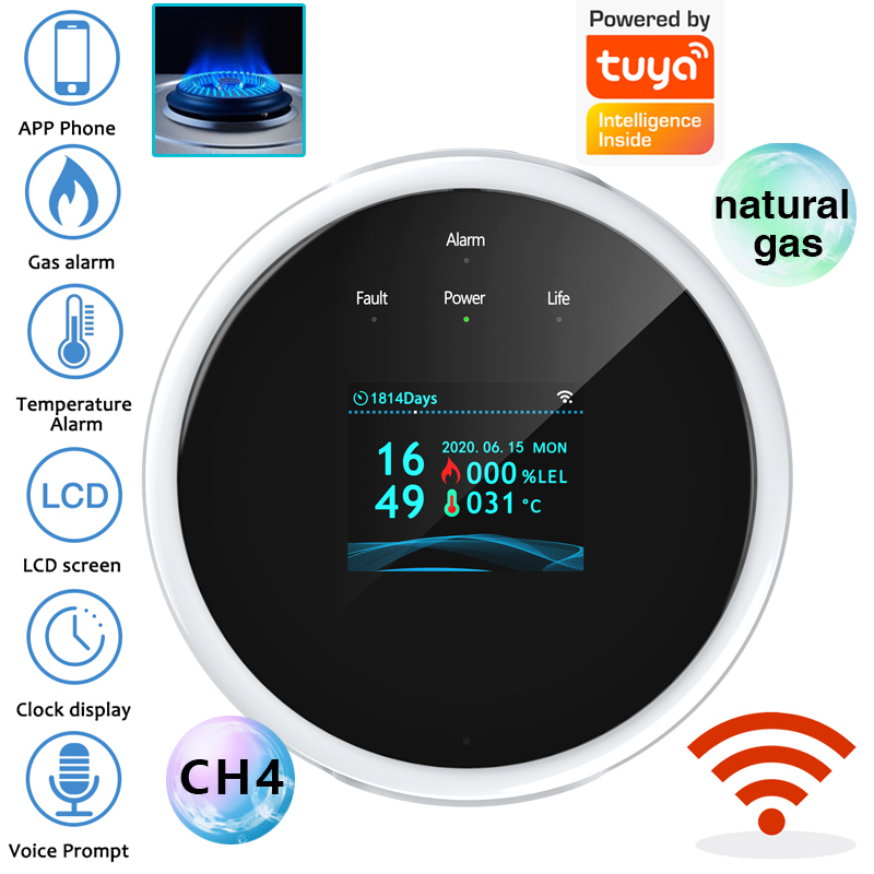 Home Security Network - Датчик газа с Wi-Fi 2.4G, детектор