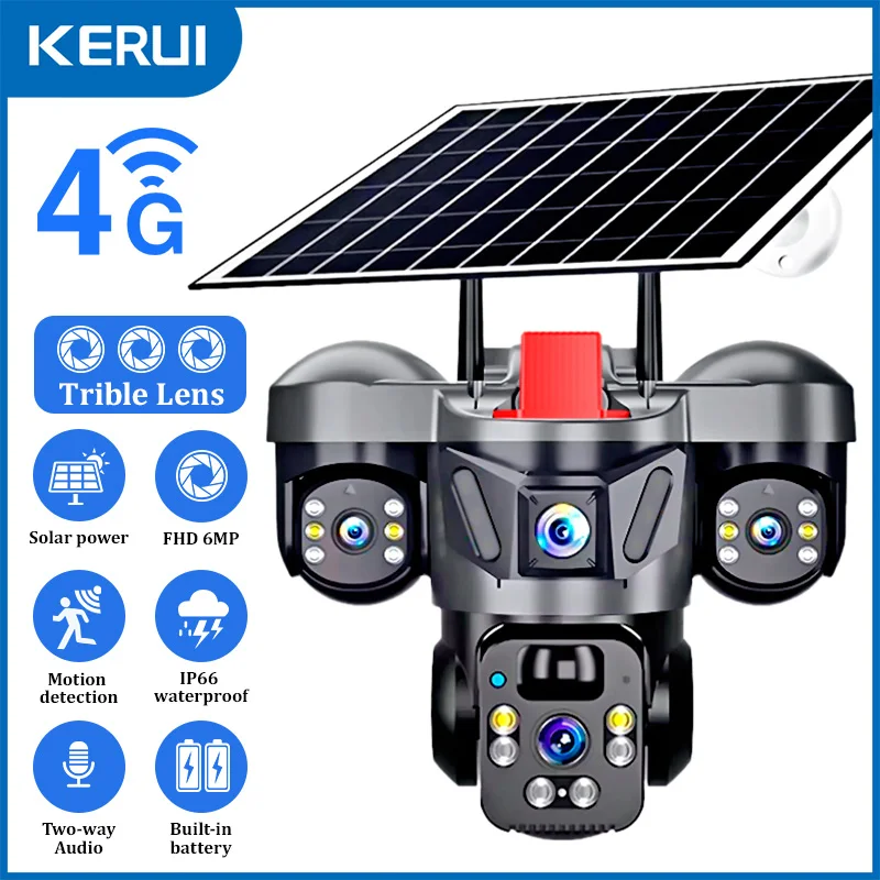 Home Security La - KERUI V380 Pro уличная PTZ 6MP