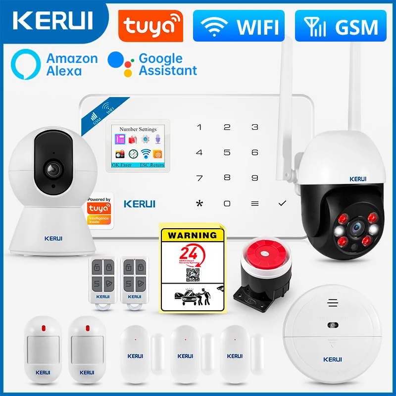 Home Security Google Camera - KERUI W181 Система сигнализации Безопасность дома