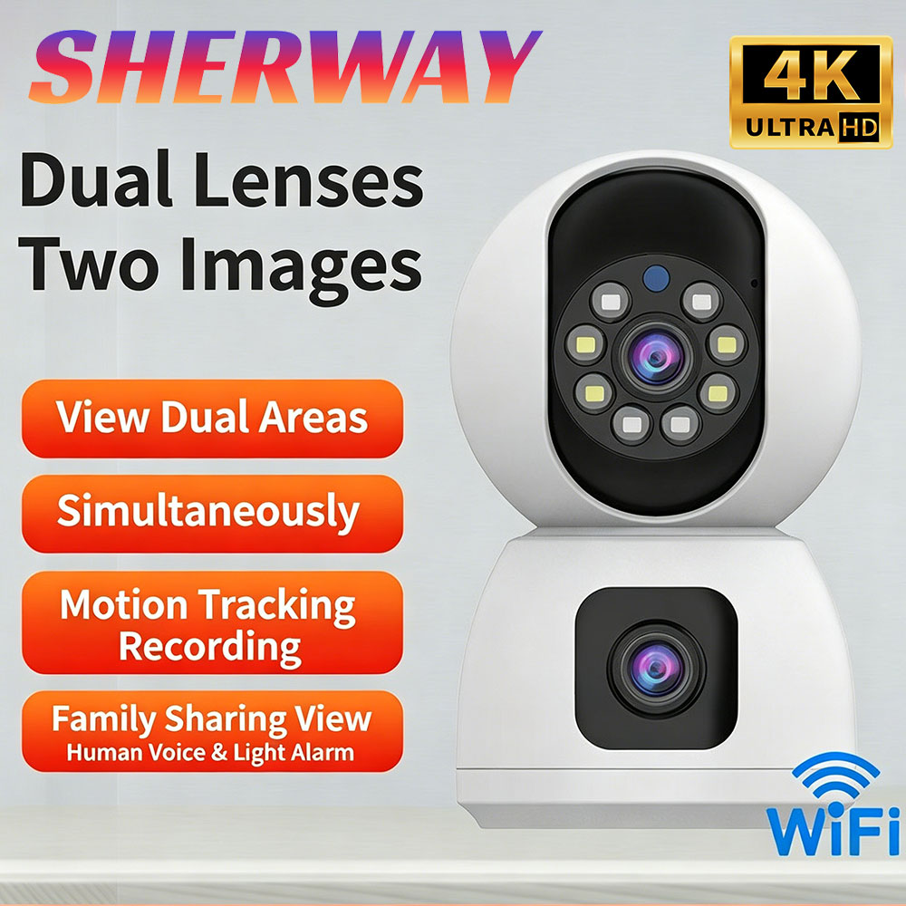 Home Security Google Camera - 8 МП Wi-Fi IP-камера с двумя
