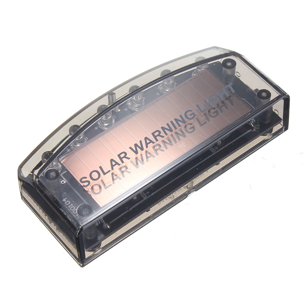 Solar Security Light - 6-светодиодная сигнальная лампа для автомобильной сигнализации,