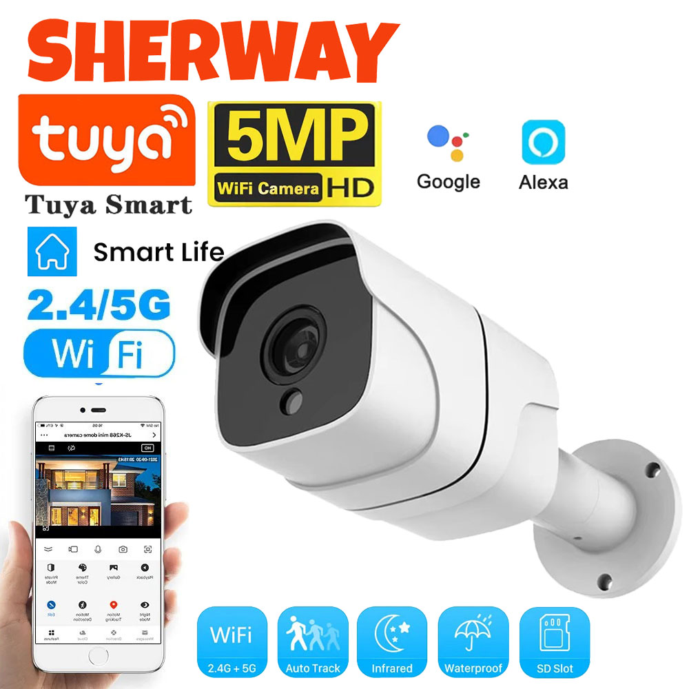 Tuya 5G Wi-Fi IP-камера улична – обзор и цена Home Security Google Camera