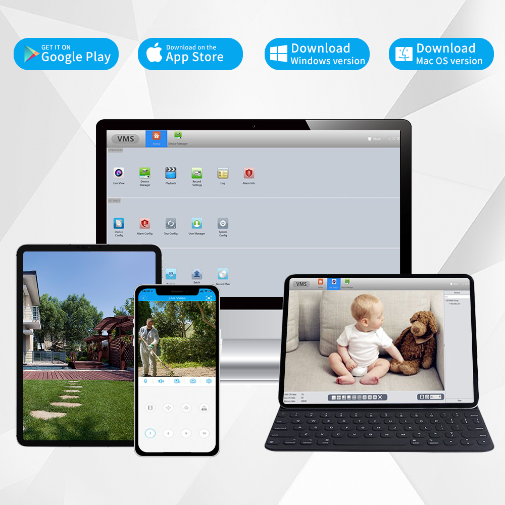 Комплект системы видеонаблюден – обзор и цена Home Security Video