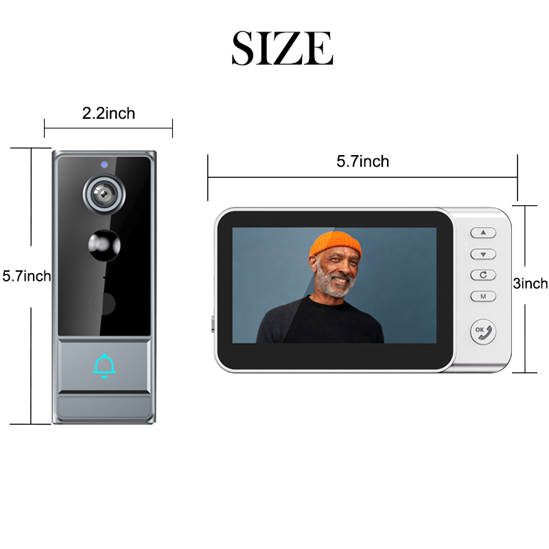 Видеодомофон XBIBI без подписк – обзор и цена Home Security Cameras No Subscription