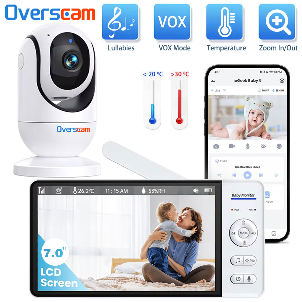 7,0-дюймовый экран, радионяня, – обзор и цена Home Security Cameras Uk