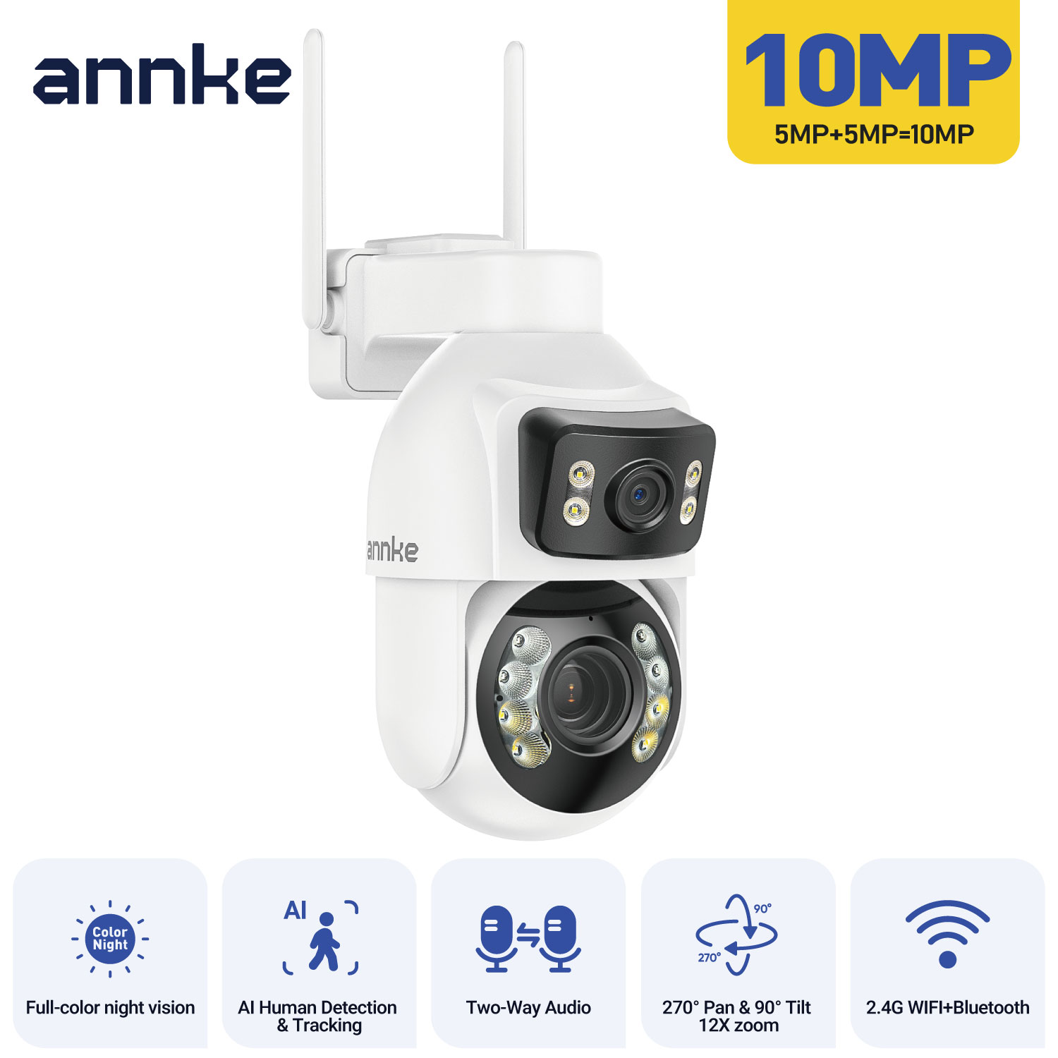 ANNKE 3-дюймовая PTZ-камера с  – обзор и цена Home Security Google Camera