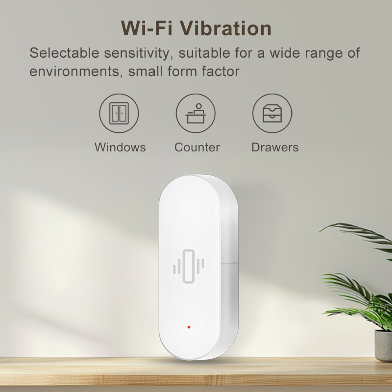 Датчик вибрации Tuya WiFi, чув – обзор и цена Home Security Alexa