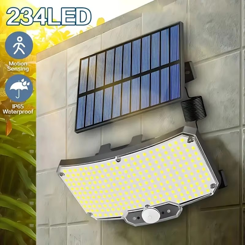 Солнечные уличные светильники  – обзор и цена Solar Security Light