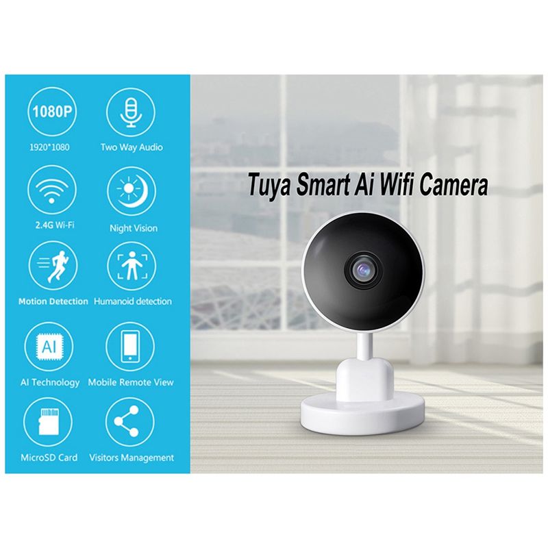 Умная Wi-Fi камера Tuya для по – обзор и цена Home Security Essential