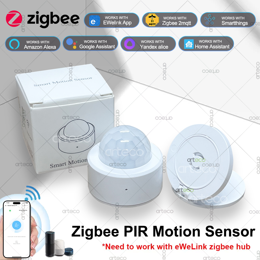 Ewelink Zigbee PIR датчик движ – обзор и цена Home Security Alexa