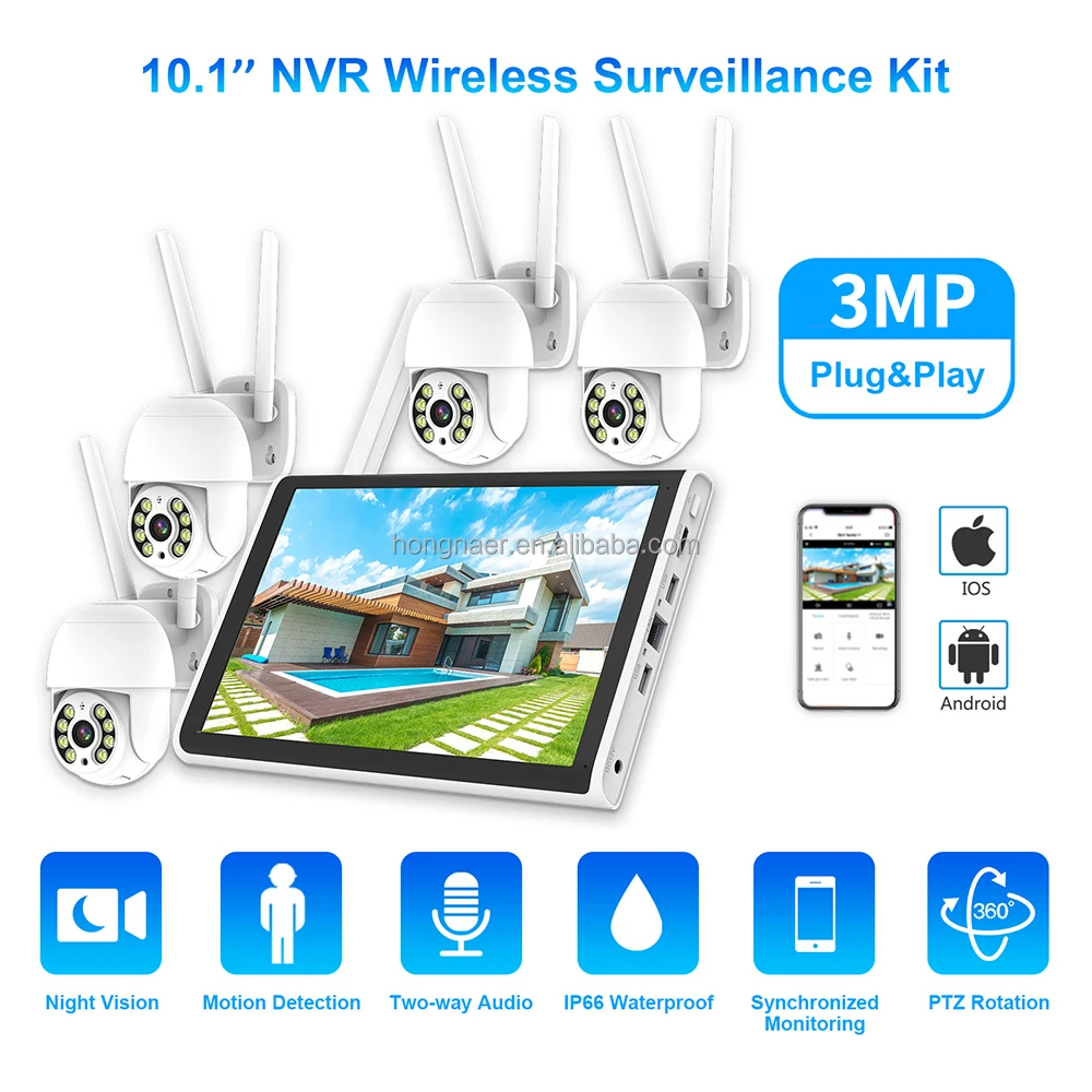 Комплект беспроводной системы  – обзор и цена Home Security Camera System