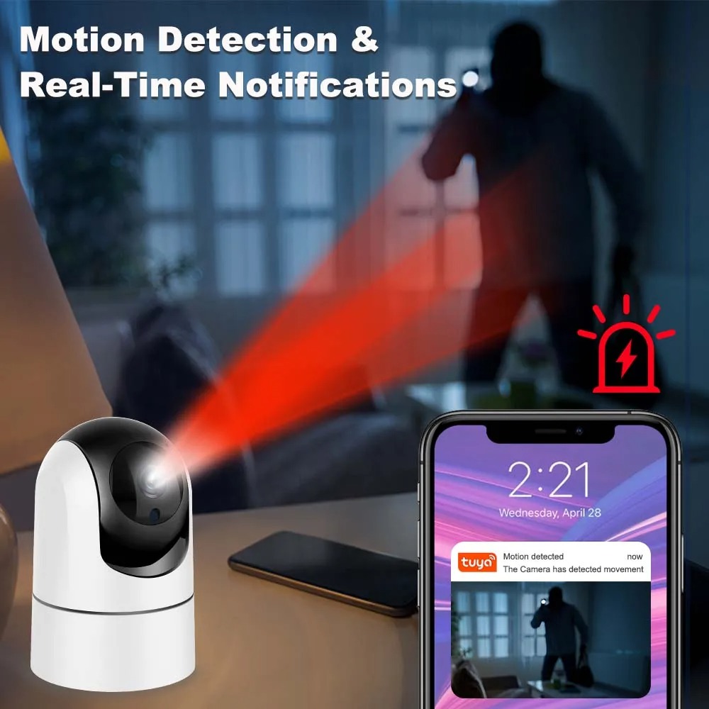 6 МП Wi-Fi камера Tuya Smart H – обзор и цена Home Security Google Camera