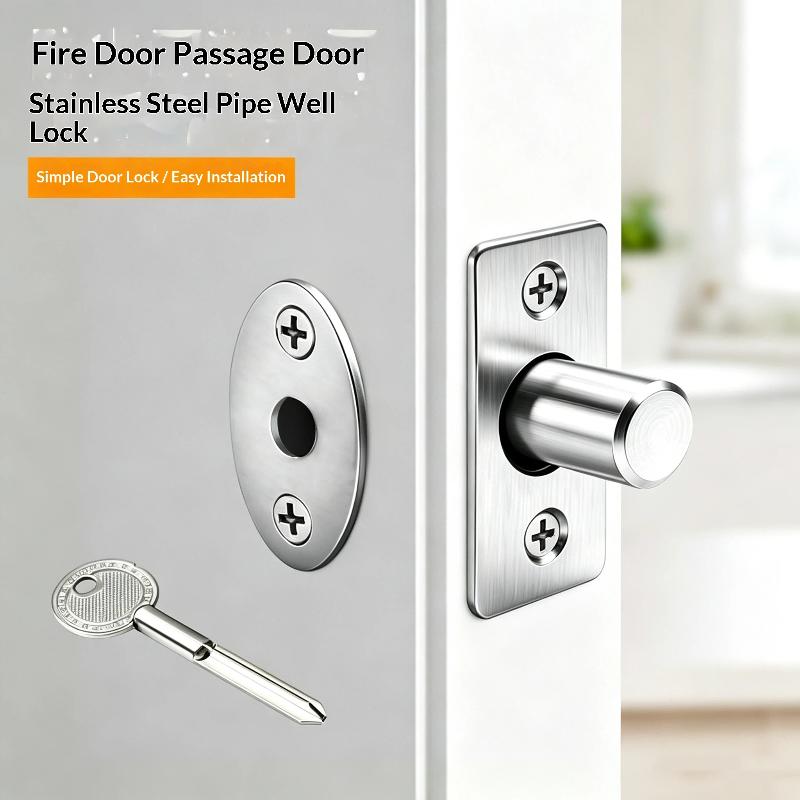 Скрытый дверной замок из нержа – обзор и цена Home Security Essential