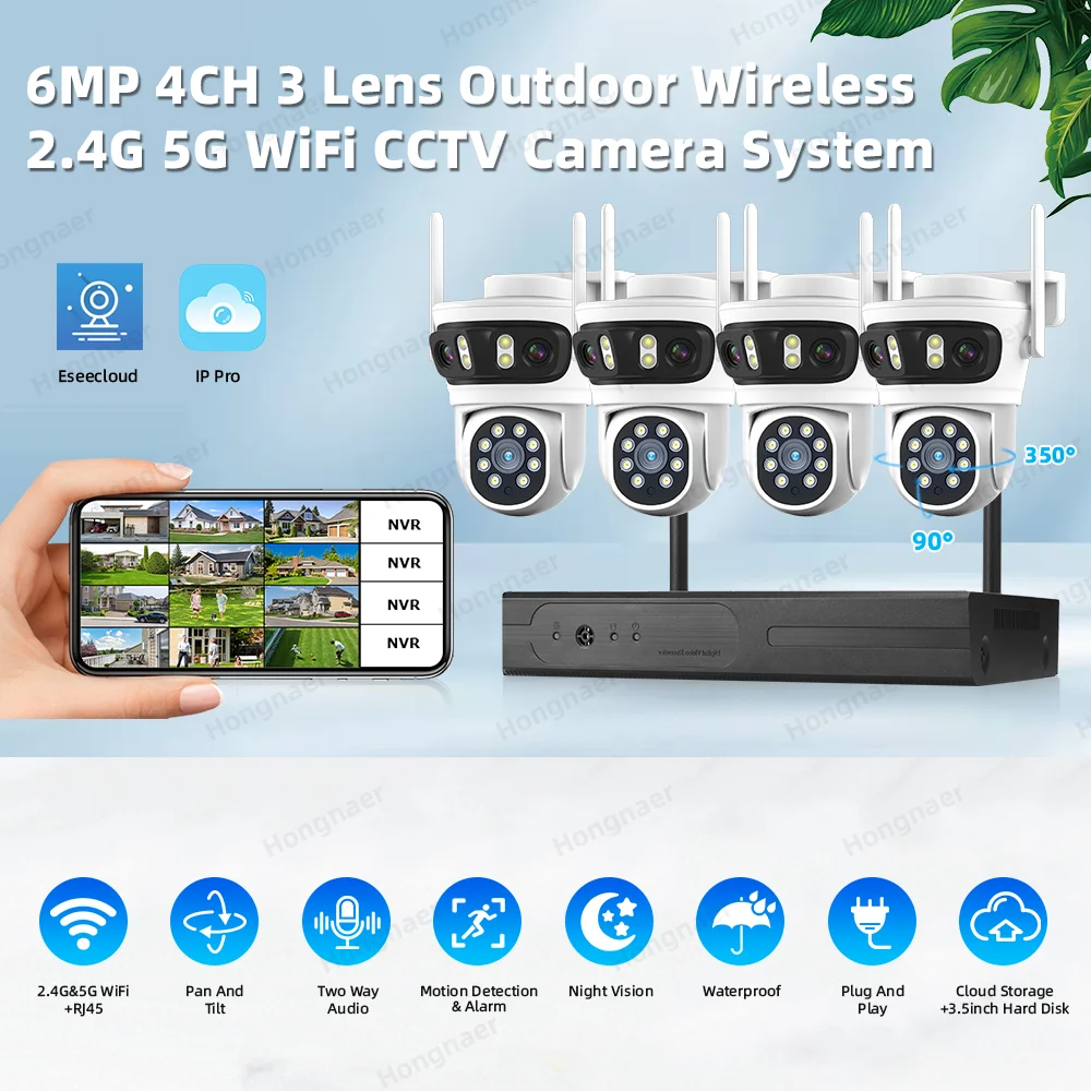Комплект беспроводной системы  – обзор и цена Home Security Camera System