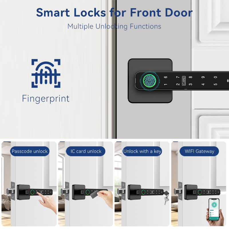Умный дверной замок XSDTS Tuya – обзор и цена Home Security For Apartments
