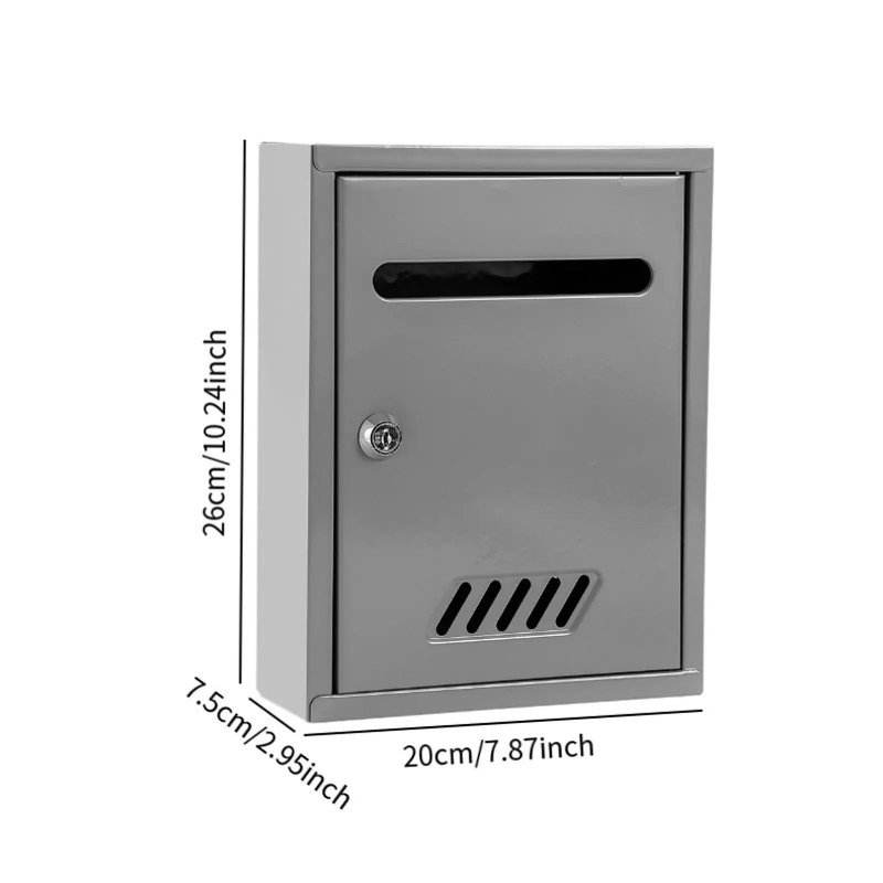 Настенный запираемый почтовый  – обзор и цена Home Security Number