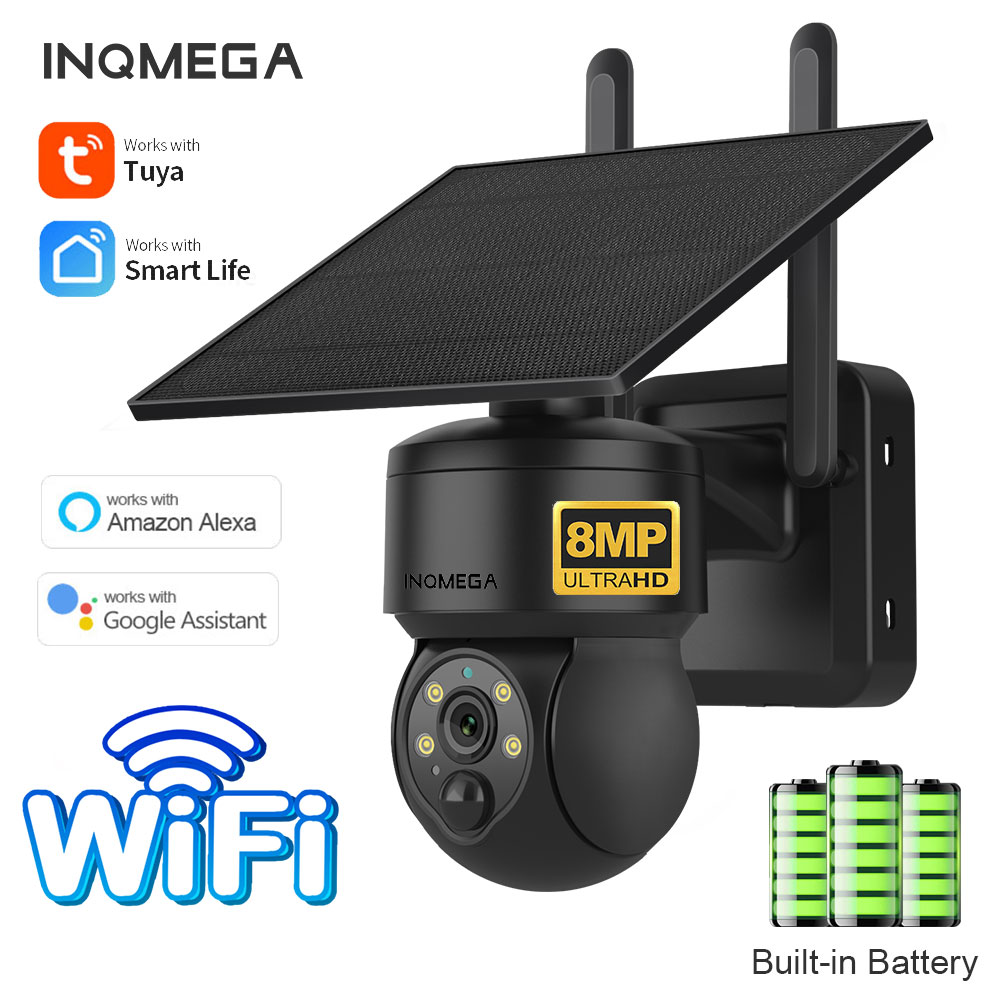 INQMEGA 8MP TUYA Солнечная кам – обзор и цена Home Security Network
