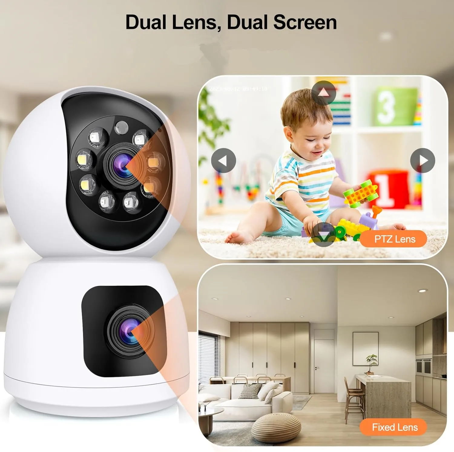 Tuya 4K 8MP HD Wi-Fi камера Кр – обзор и цена Home Security Google Camera