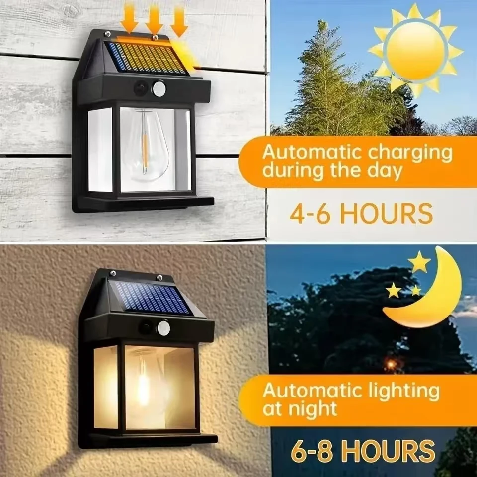 Уличный солнечный настенный св – обзор и цена Solar Security Light