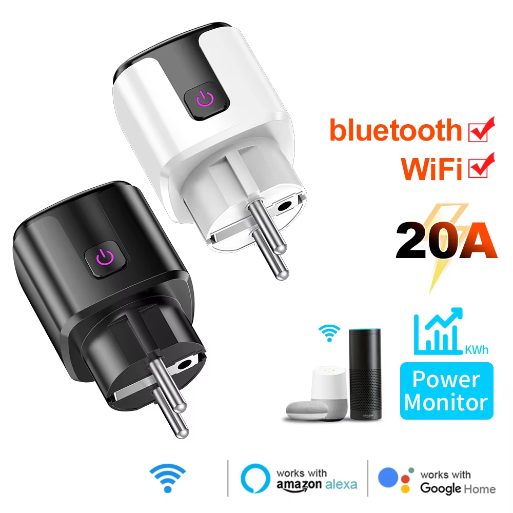 Умная розетка 20А с Wi-Fi и Bl – обзор и цена Home Security Alexa