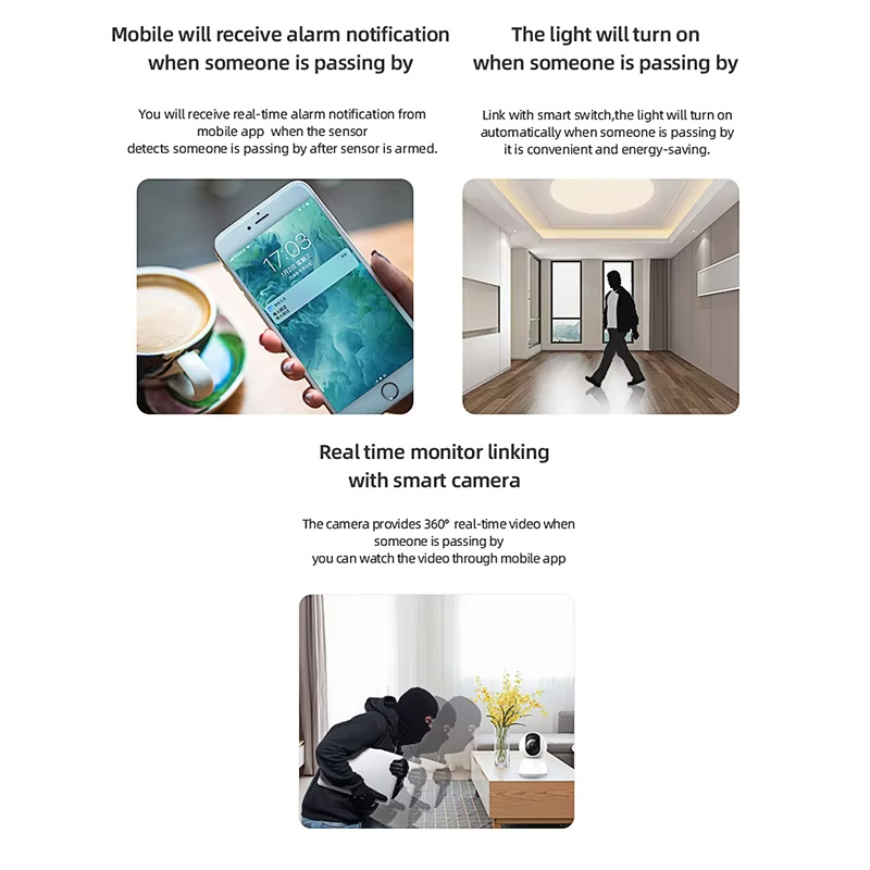 Умный датчик движения PIR с Wi – обзор и цена Home Security Device