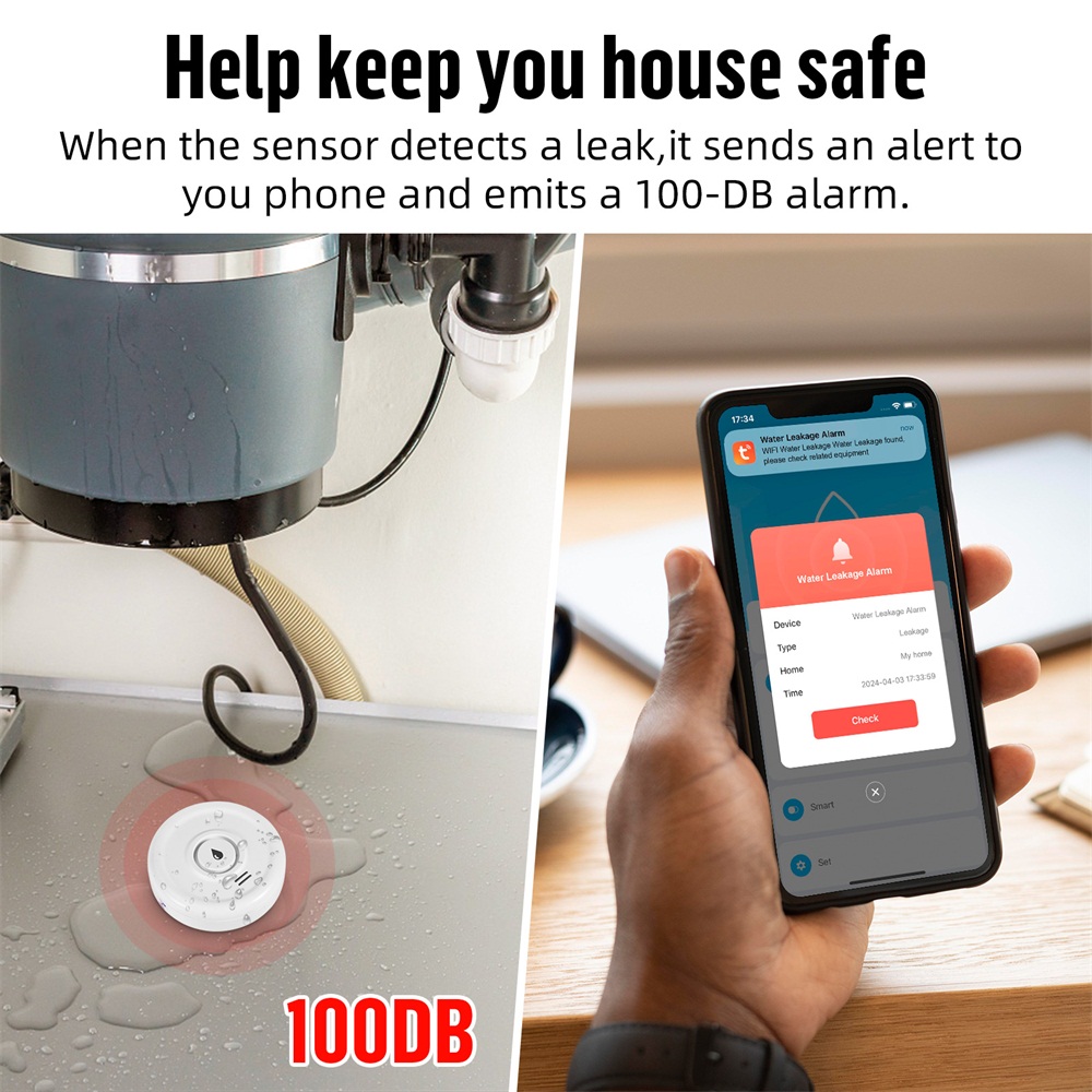Детектор утечки воды Fuers, ум – обзор и цена Home Security Alexa