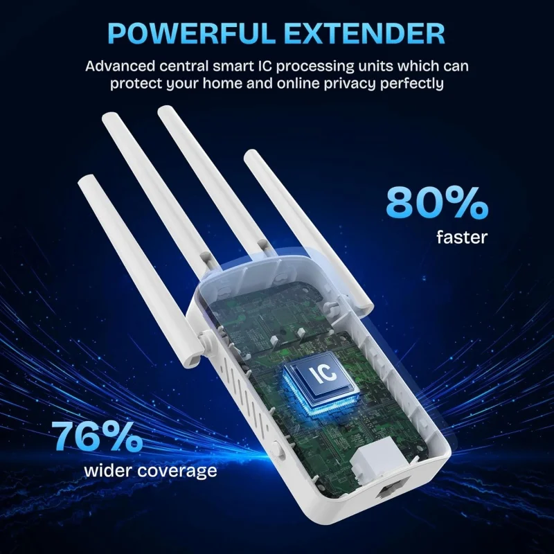 Двухдиапазонный Wi-Fi репитер  – обзор и цена Home Security Network
