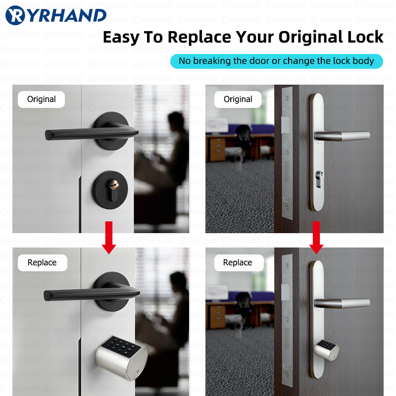 Умный евроцилиндрический дверн – обзор и цена Home Security Essential