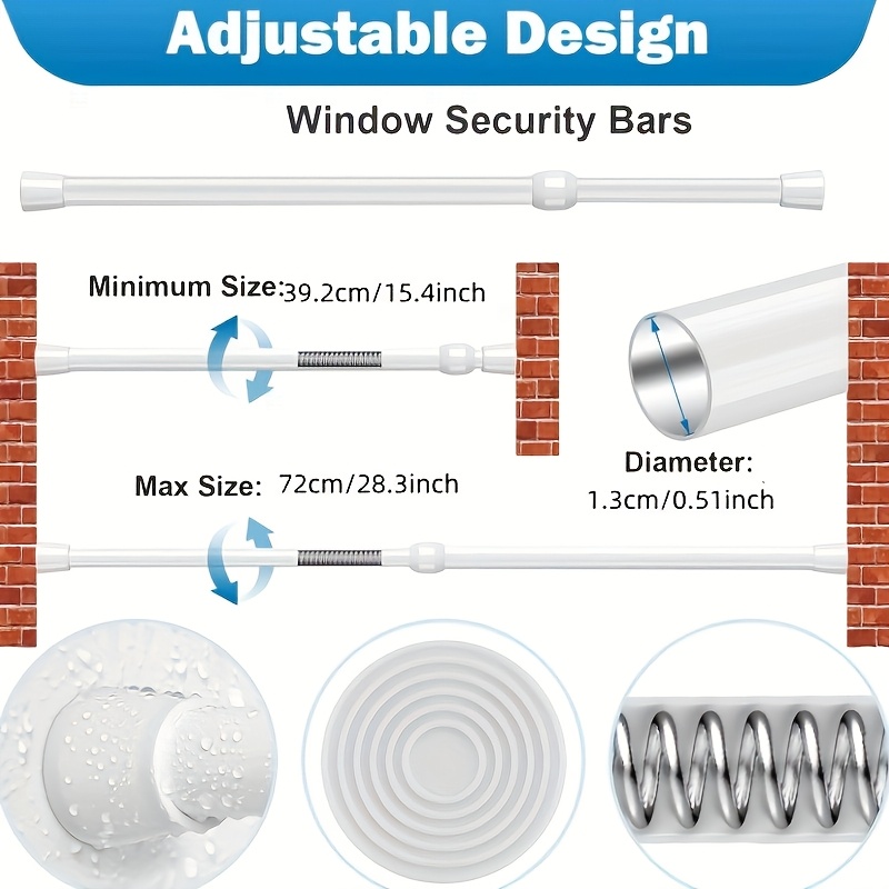 Регулируемая защитная штанга и – обзор и цена Home Security Bars