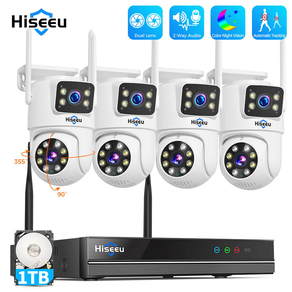 Камера видеонаблюдения Hiseeu, – обзор и цена Home Security Camera System