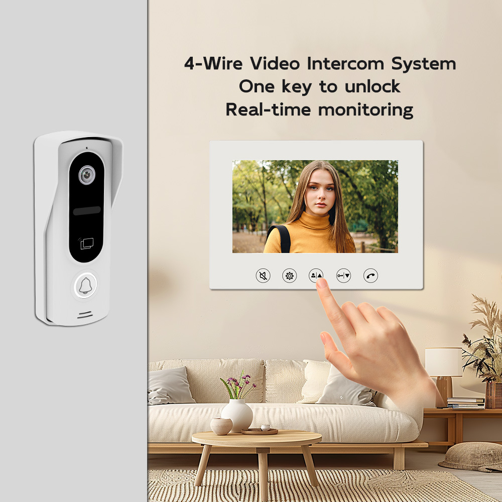 Видеодомофон HD с функцией мон – обзор и цена Home Security Cameras Uk