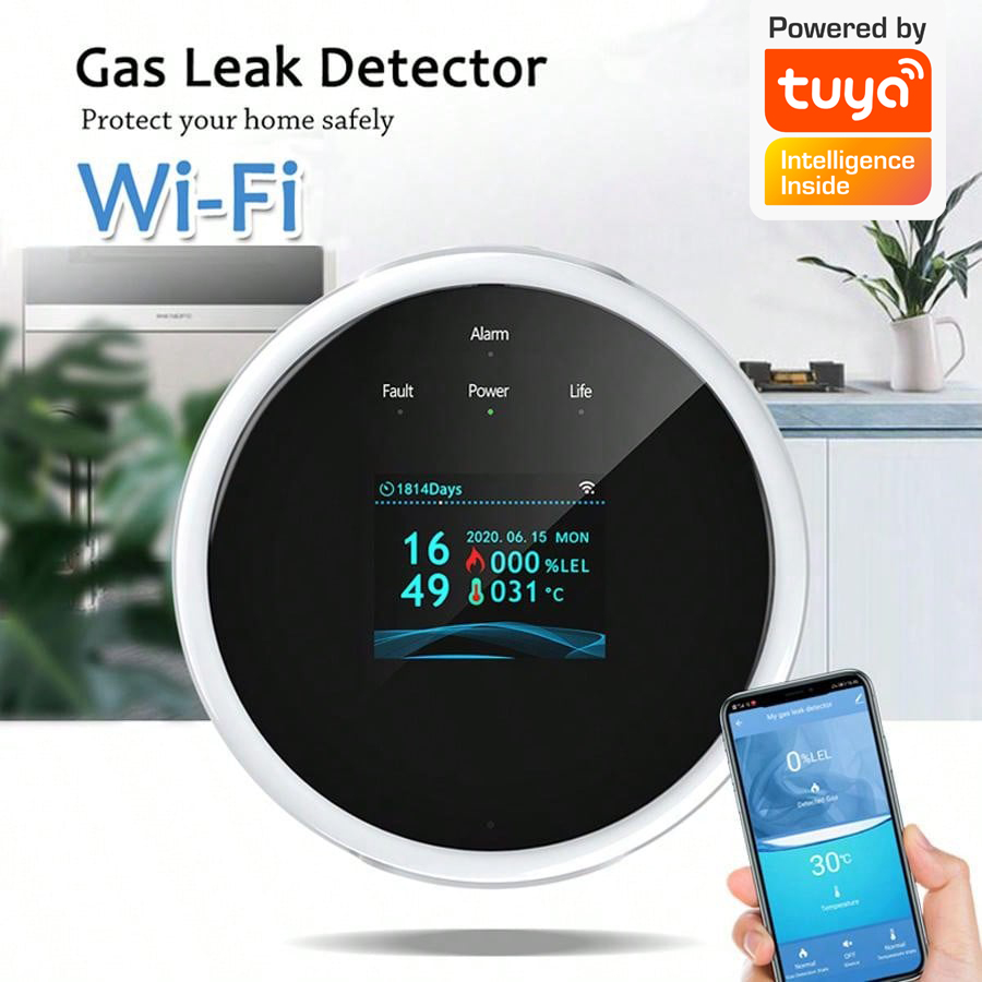 Датчик газа с Wi-Fi 2.4G, дете – обзор и цена Home Security Network