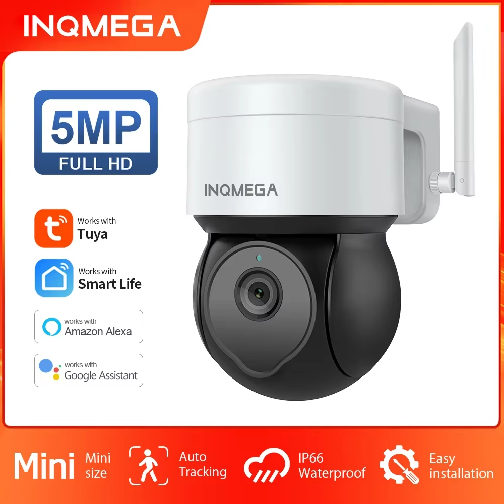 INQMEGA 5MP Tuya Уличная PTZ-к – обзор и цена Home Security Google Camera