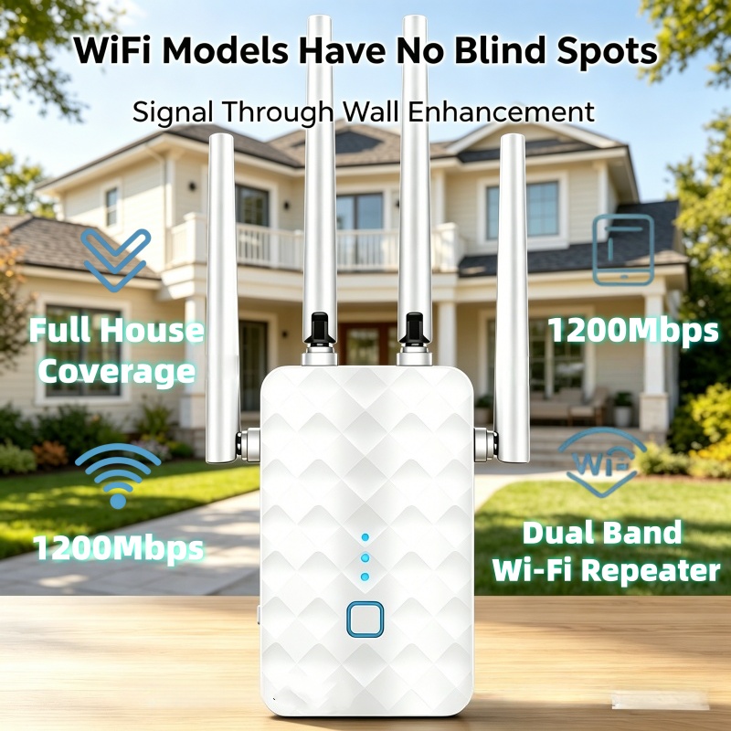 Усилитель Wi-Fi сигнала 1200 М – обзор и цена Home Security Network
