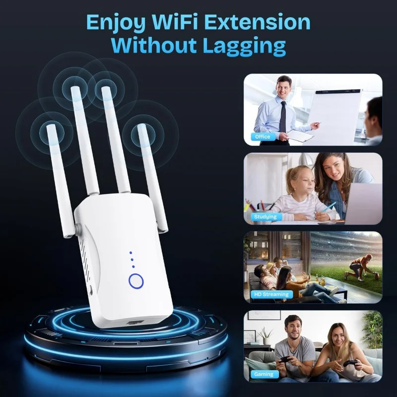 Двухдиапазонный Wi-Fi репитер  – обзор и цена Home Security Network