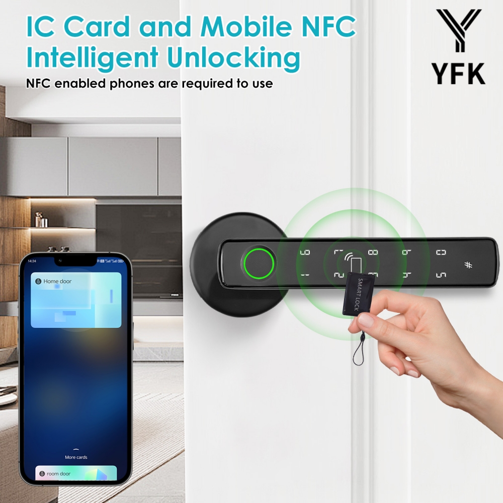 Умный дверной замок YFK Tuya 5 – обзор и цена Home Security For Apartments