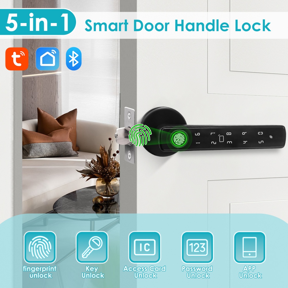 Умный дверной замок YFK Tuya 5 – обзор и цена Home Security For Apartments