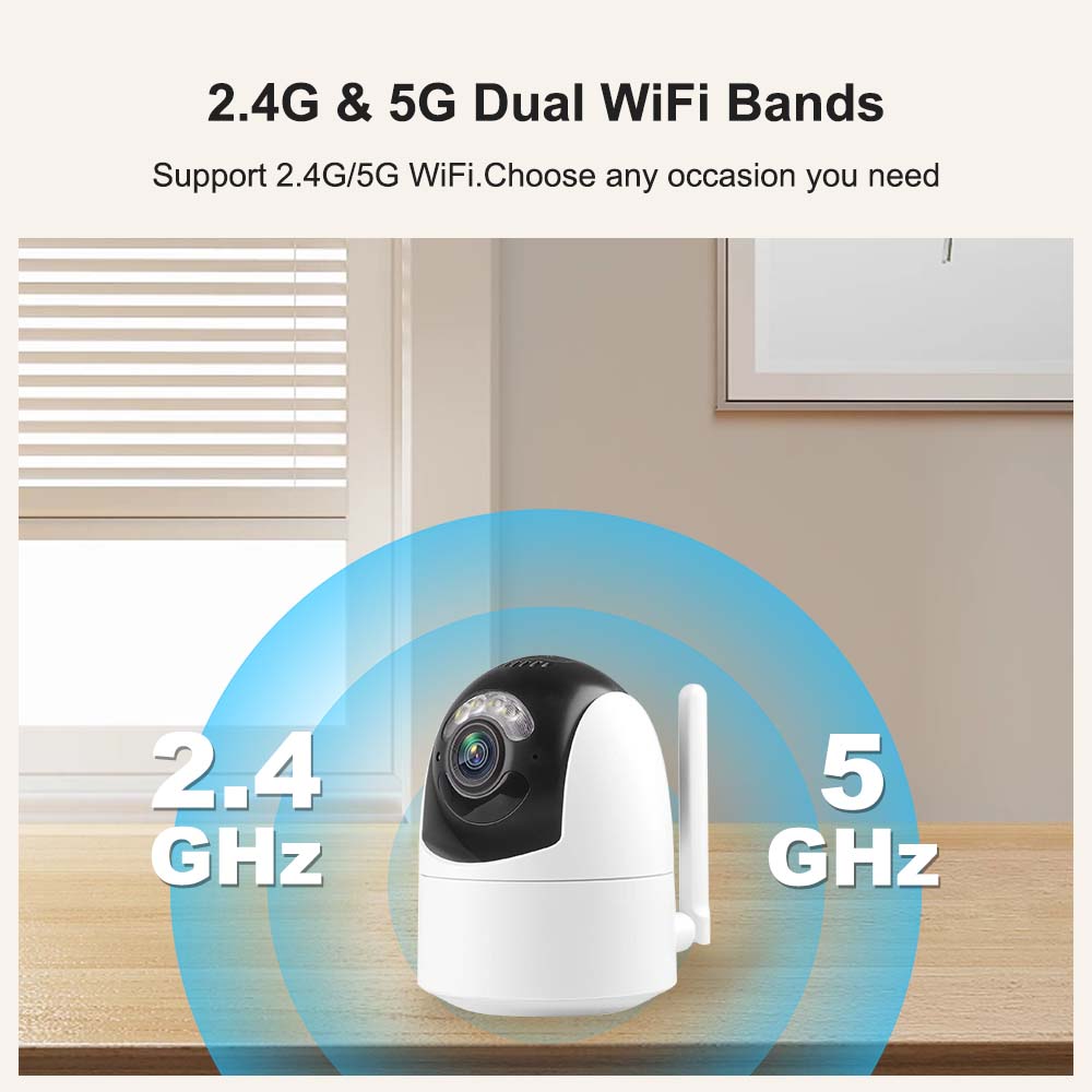 IP-камера Tuya 5G WIFI 6MP Ale – обзор и цена Home Security Google Camera