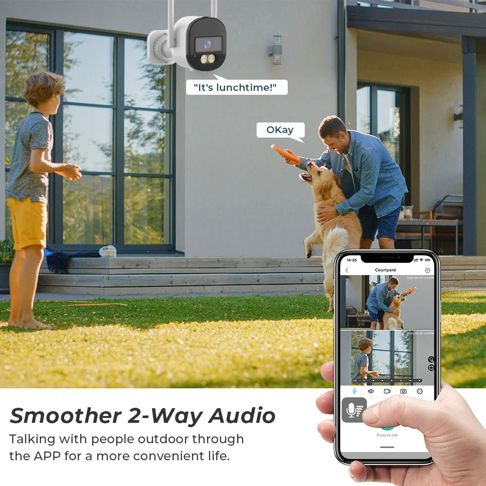 Уличная IP-камера Tuya 5G Wi-F – обзор и цена Home Security Google Camera