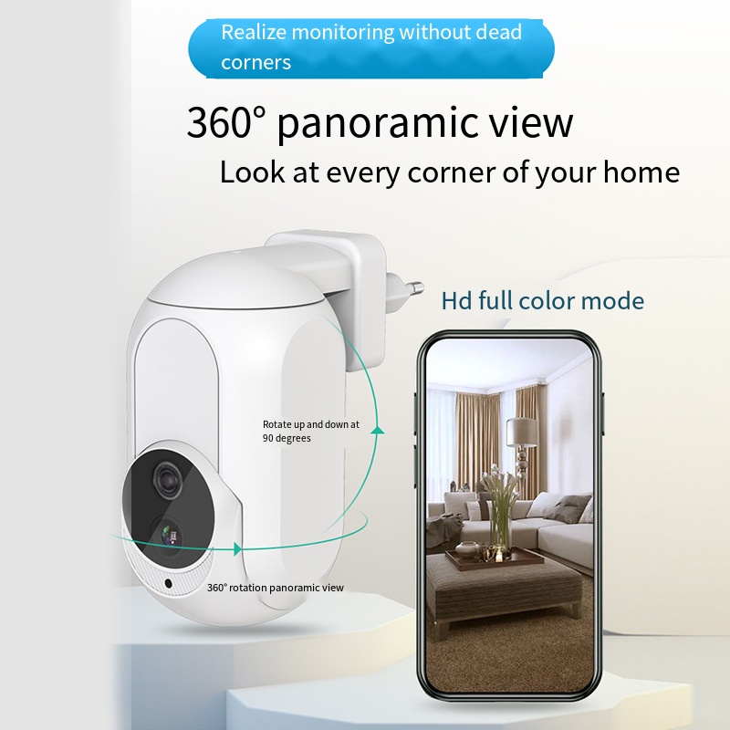 Тайметикатор Wi-Fi 360° °   На – обзор и цена Home Security Google Camera